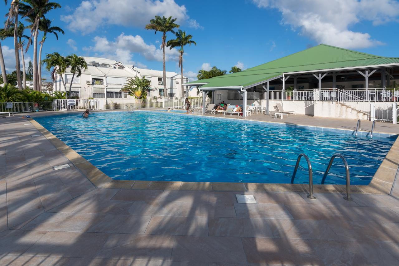 Superbe Studio En Duplex, Vue Sur Mer Et Piscine Apartment Le Gosier  Luaran gambar