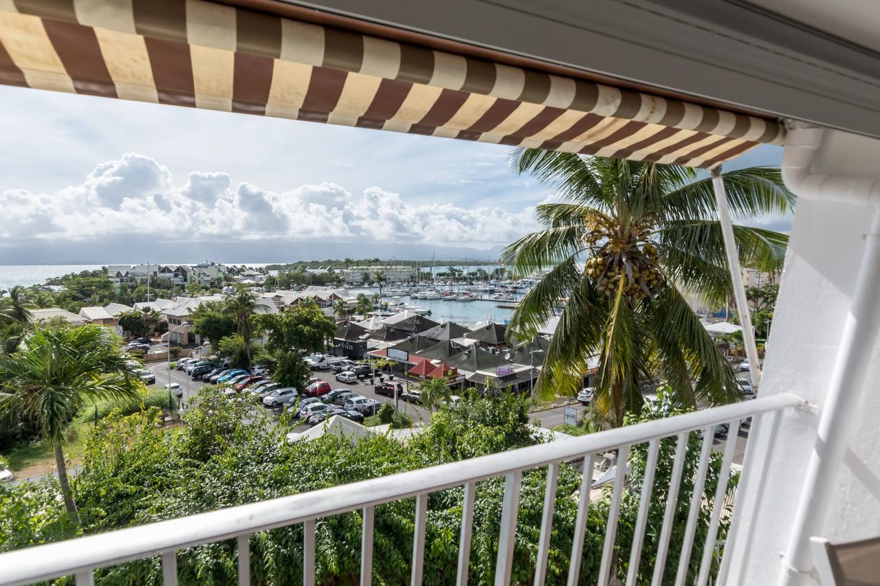 Superbe Studio En Duplex, Vue Sur Mer Et Piscine Apartment Le Gosier  Luaran gambar